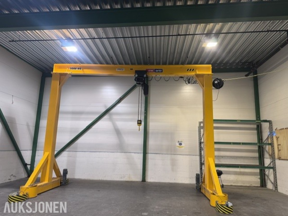 2022 Verlinde Eurostyle mobil traverskran, demontert, 5000 kg