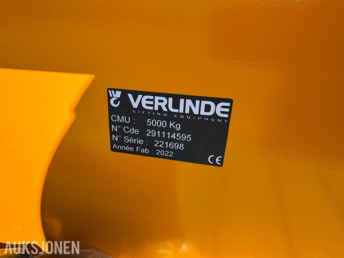 2022 Verlinde Eurostyle mobil traverskran, demontert, 5000 kg