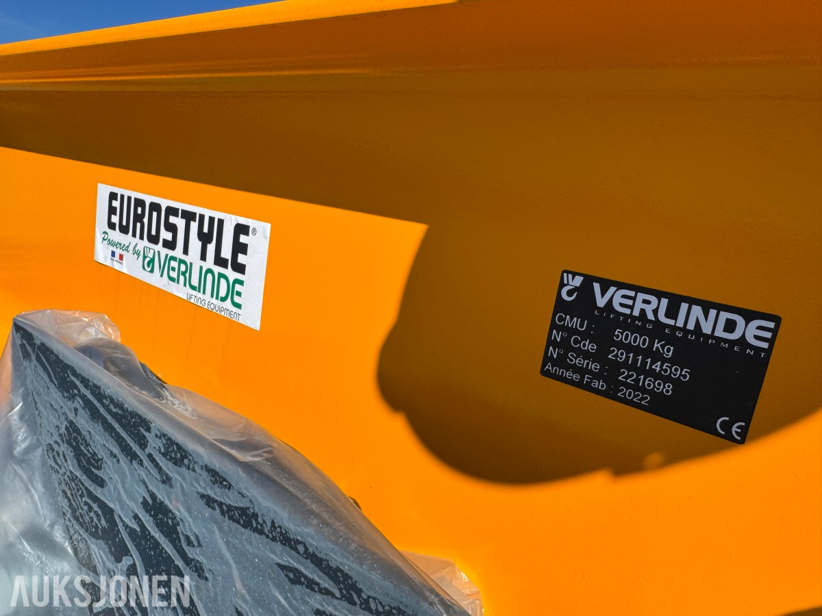 2022 Verlinde Eurostyle mobil traverskran, demontert, 5000 kg