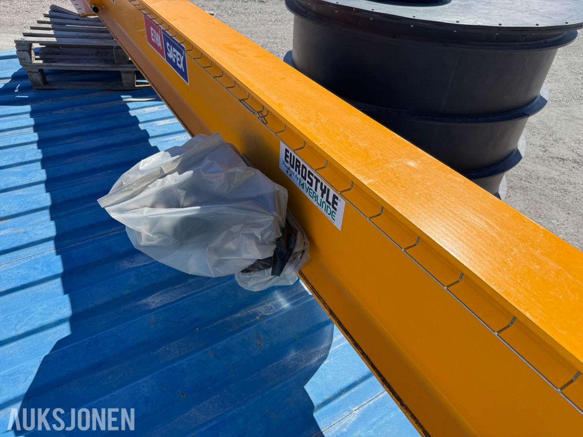 2022 Verlinde Eurostyle mobil traverskran, demontert, 5000 kg