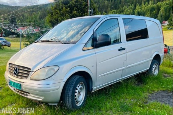 2008 Mercedes-Benz Vito 111 CDI 4X4 2.1 109hk 4MATIC, Hengerfeste