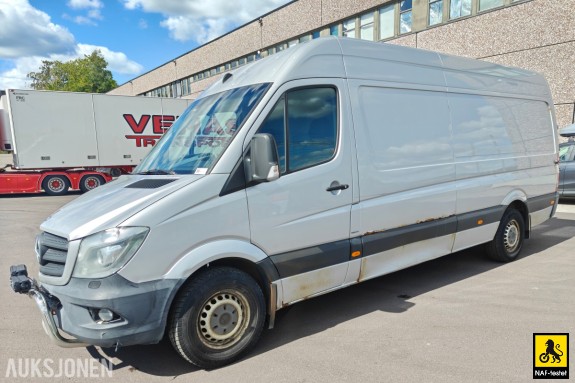 2014 Mercedes-Benz Sprinter 163 HK AUT HENGERFESTE CRUISE KAMERA VARMER 