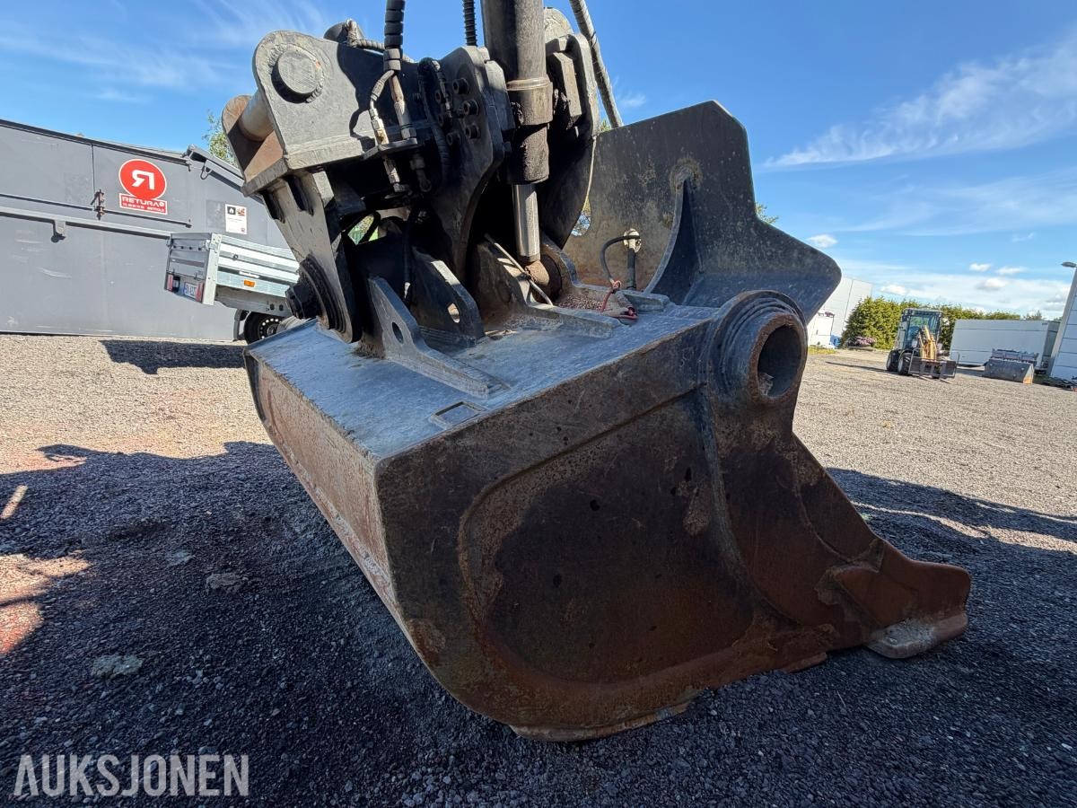 2018  Gjerstad hydraulisk pusseskuffe S70 – sentralsmøring