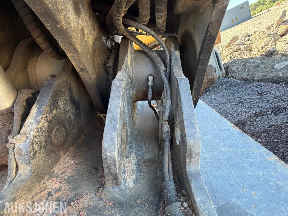 2018  Gjerstad hydraulisk pusseskuffe S70 – sentralsmøring