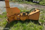 PC traktormontert flishugger / fliskutter med hydraulisk innmating