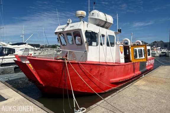 1978 GO'VAKKER SISSI – Passasjerferge godkjent for 60 personer – Volvo Penta motor – Komplett med sikkerhetsutstyr