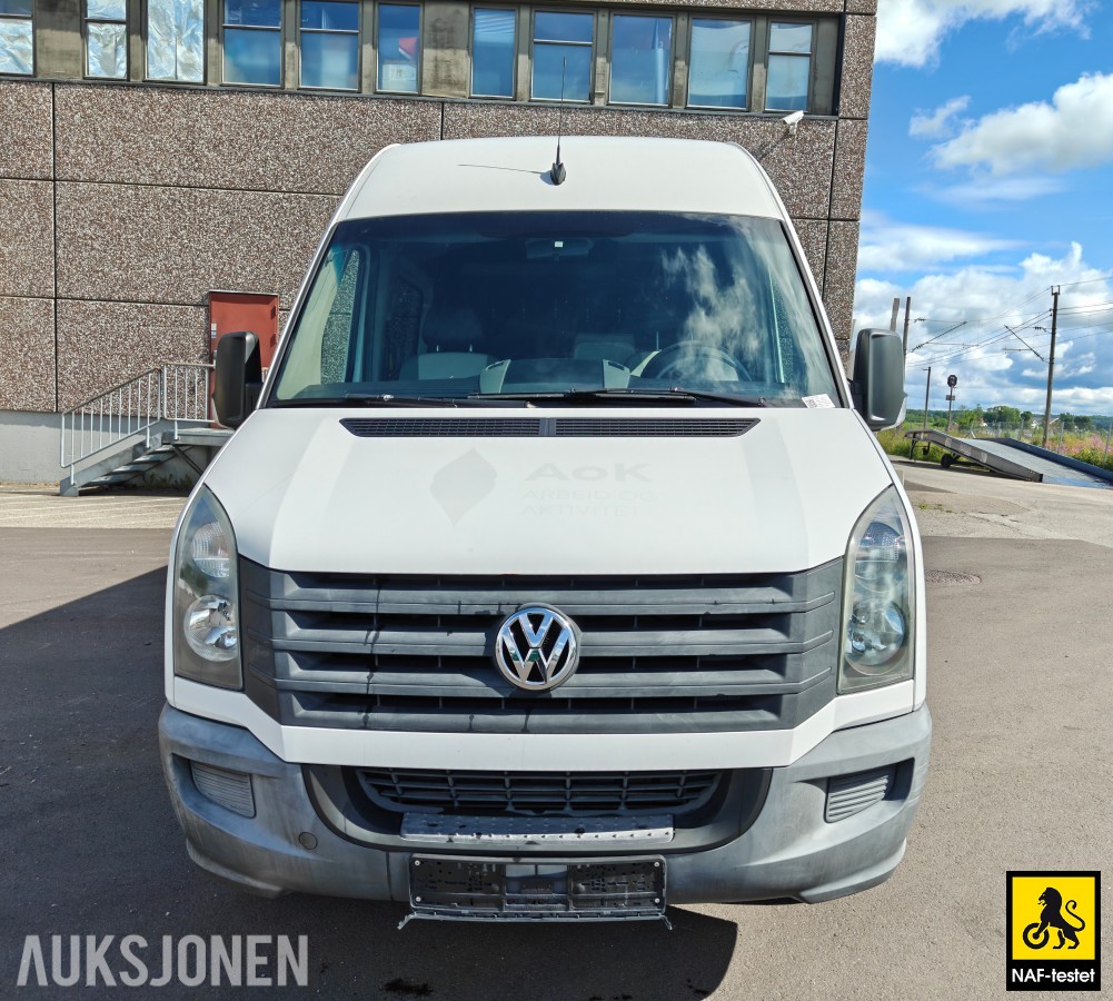 2012 Volkswagen Crafter 163 HK 10-SETER BUSS HENGERFESTE VARMER KJØREBOK 