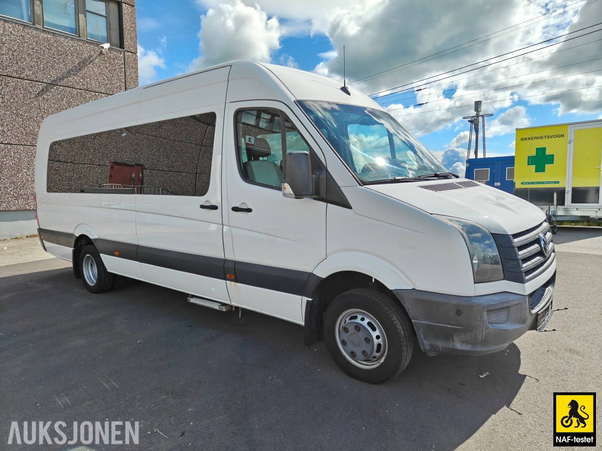 2012 Volkswagen Crafter 163 HK 10-SETER BUSS HENGERFESTE VARMER KJØREBOK 