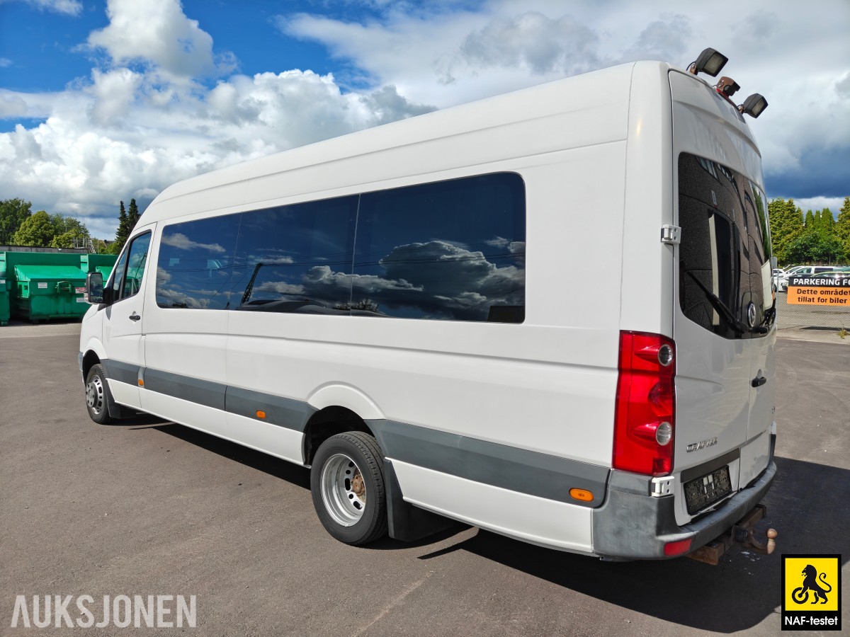 2012 Volkswagen Crafter 163 HK 10-SETER BUSS HENGERFESTE VARMER KJØREBOK 
