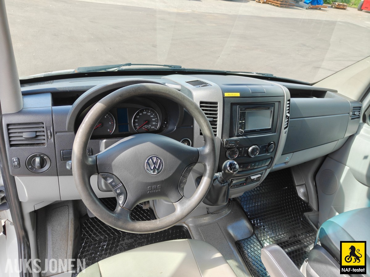 2012 Volkswagen Crafter 163 HK 10-SETER BUSS HENGERFESTE VARMER KJØREBOK 