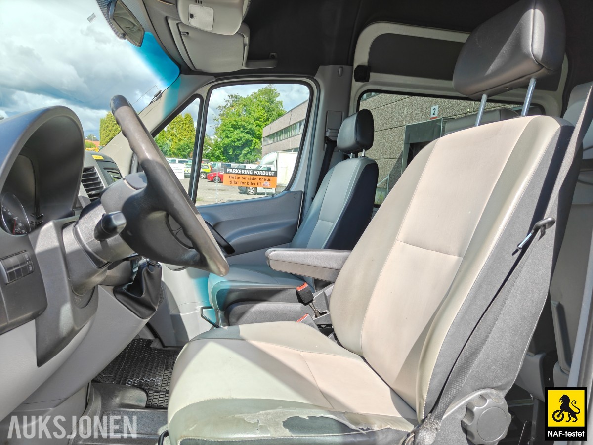 2012 Volkswagen Crafter 163 HK 10-SETER BUSS HENGERFESTE VARMER KJØREBOK 