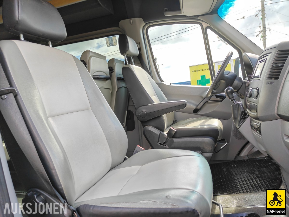 2012 Volkswagen Crafter 163 HK 10-SETER BUSS HENGERFESTE VARMER KJØREBOK 