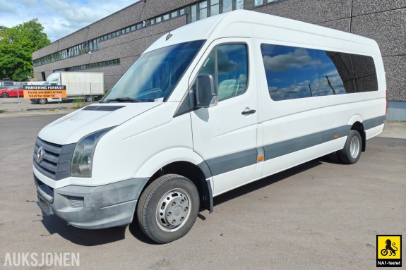 2012 Volkswagen Crafter 163 HK 10-SETER BUSS HENGERFESTE VARMER KJØREBOK