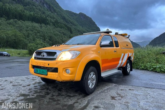 2010 Toyota HiLux 2.5 Diesel 144hk 4WD Hengerfeste, EU ok til 05.2028