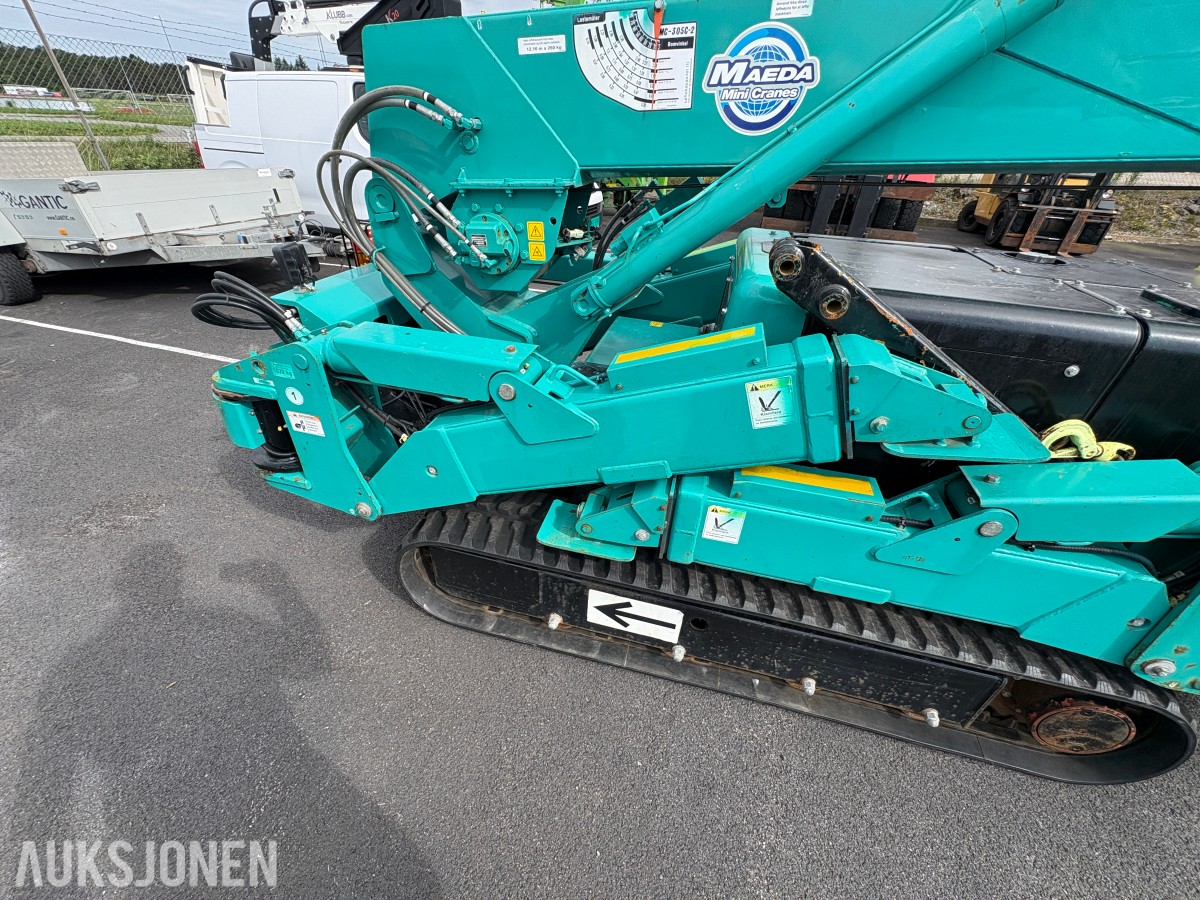 2019 Maeda MC305CRM-E2 beltegående minikran - 734 motortimer
