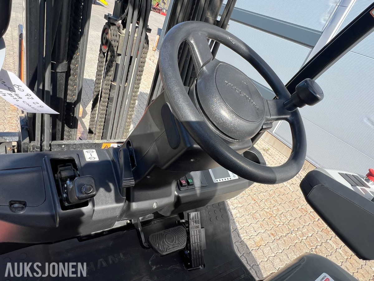 2022 Hangcha CPD25X kun 408t m/friløftmast