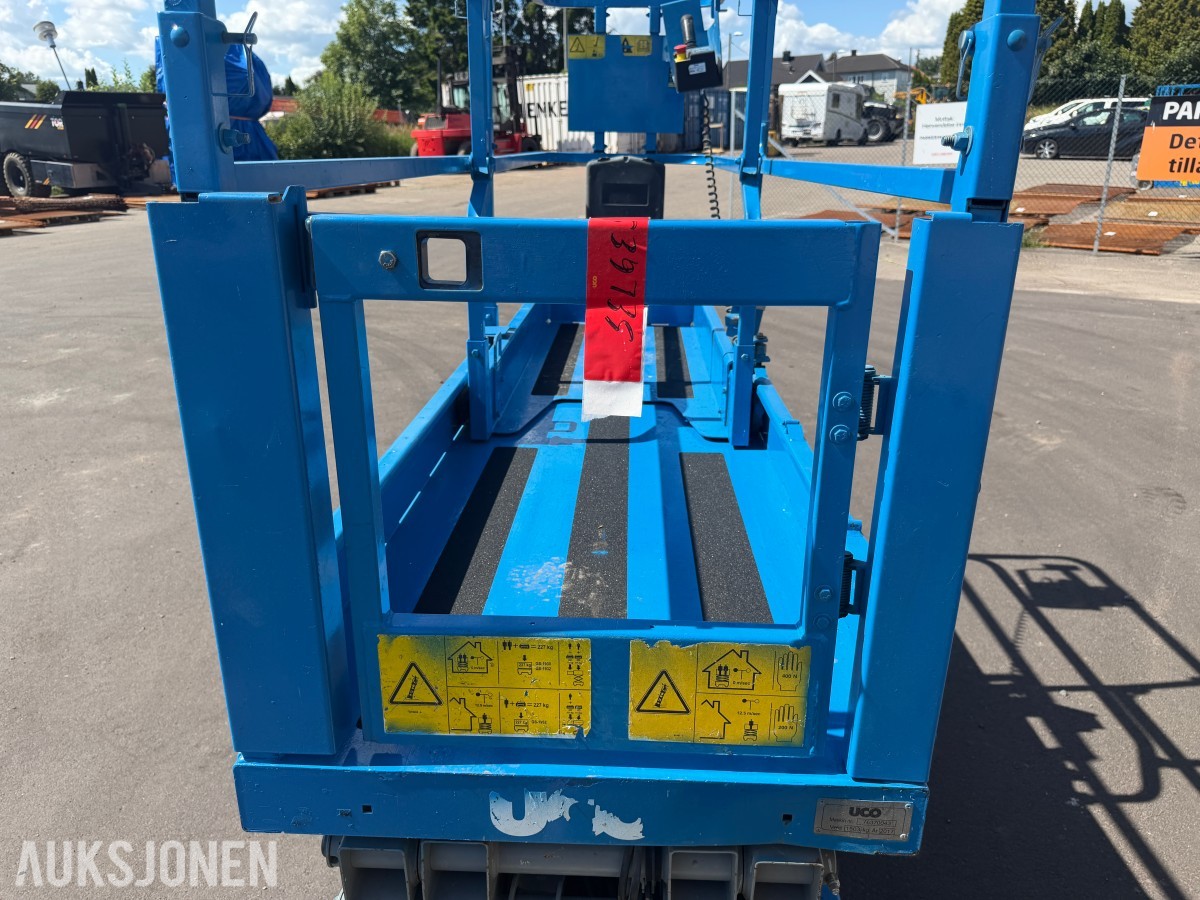 2017 Genie GS-1932 Batteridrevet sakselift – 7,79 m arbeidshøyde