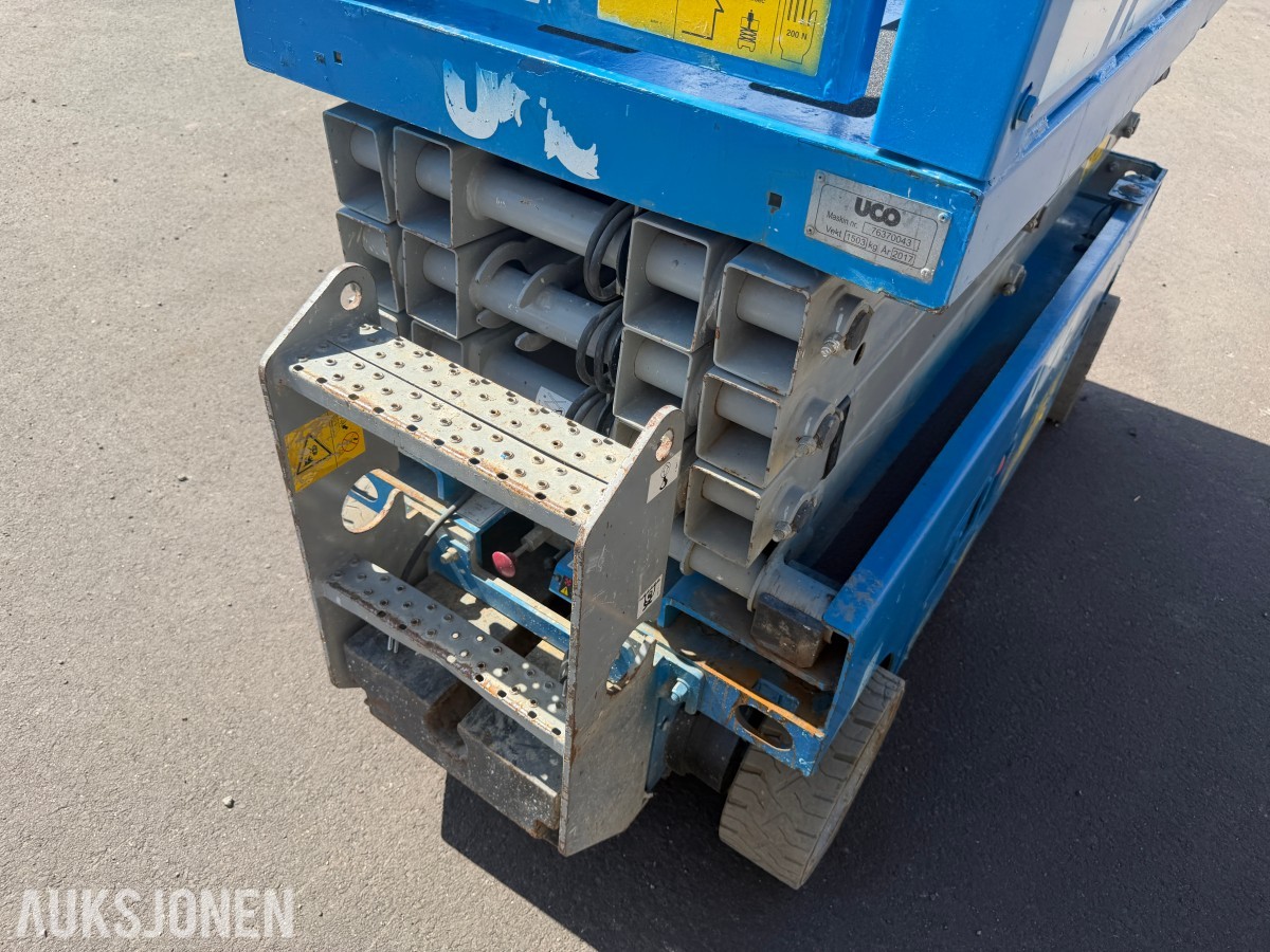 2017 Genie GS-1932 Batteridrevet sakselift – 7,79 m arbeidshøyde