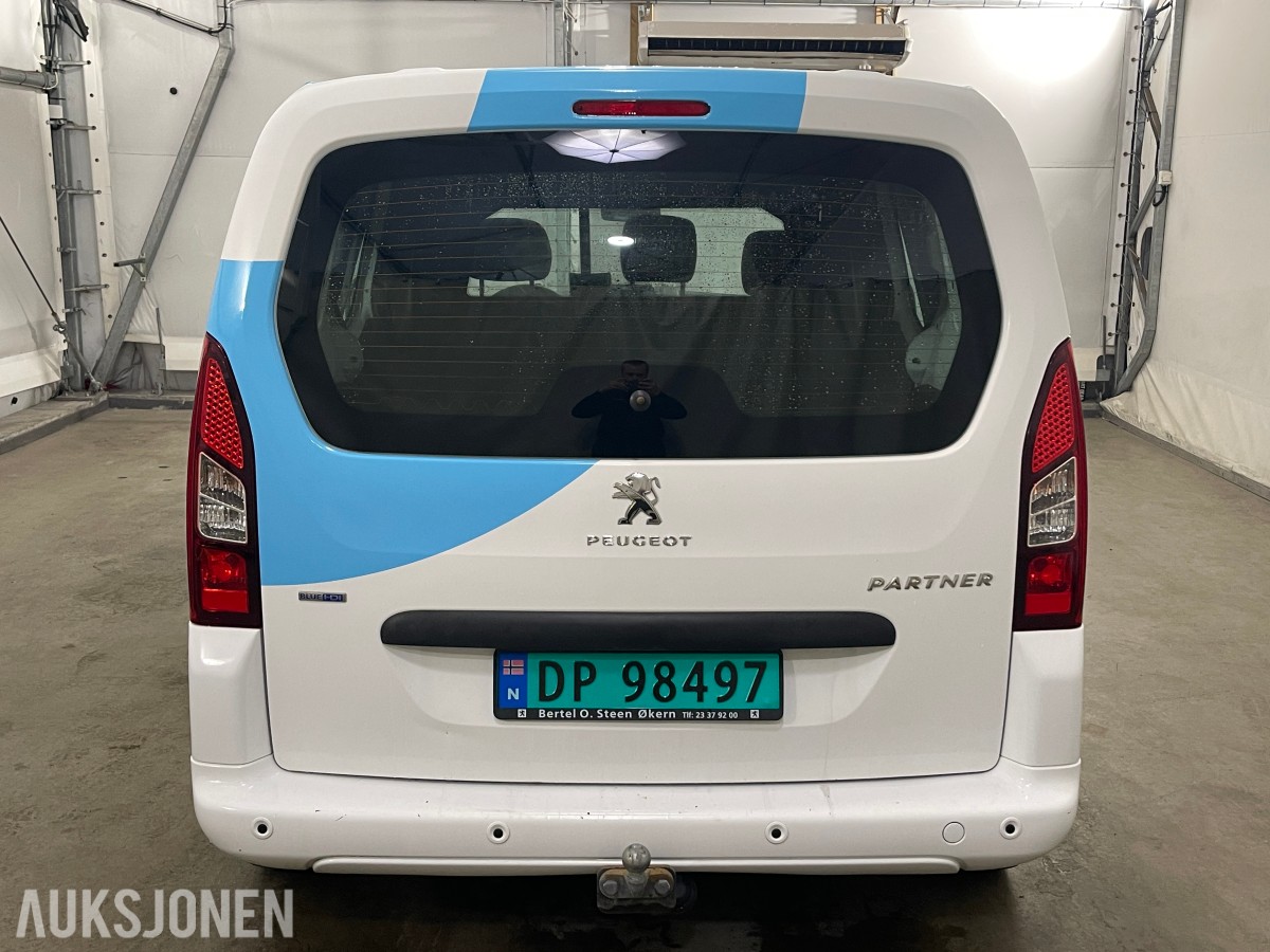 2016 PEUGEOT PARTNER 1.6-99 D AUTOMAT CRUISE P.SENSORER HENGERFESTE
