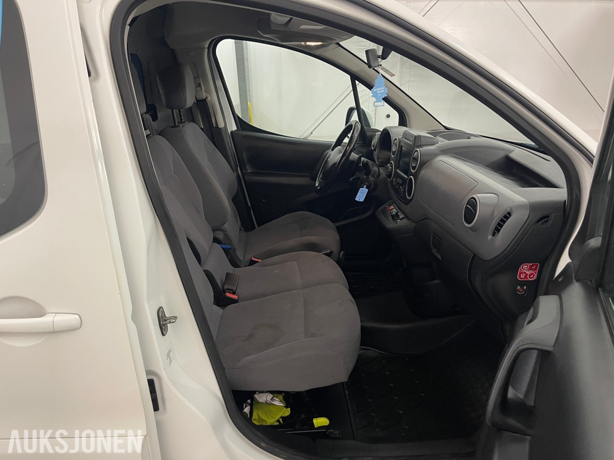 2016 PEUGEOT PARTNER 1.6-99 D AUTOMAT CRUISE P.SENSORER HENGERFESTE