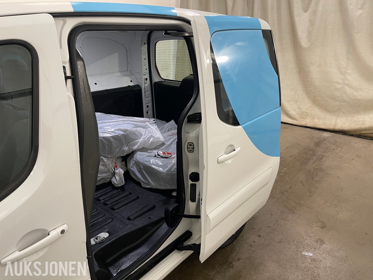 2016 PEUGEOT PARTNER 1.6-99 D AUTOMAT CRUISE P.SENSORER HENGERFESTE