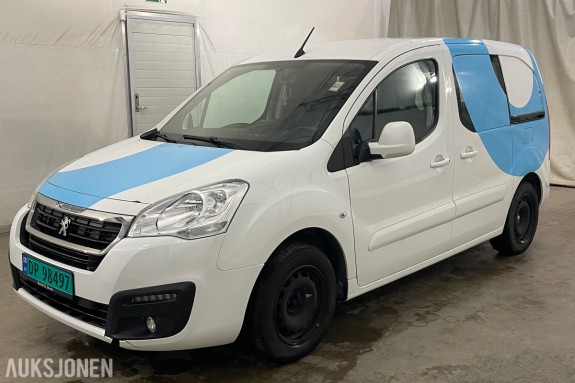 2016 PEUGEOT PARTNER 1.6-99 D AUTOMAT CRUISE P.SENSORER HENGERFESTE