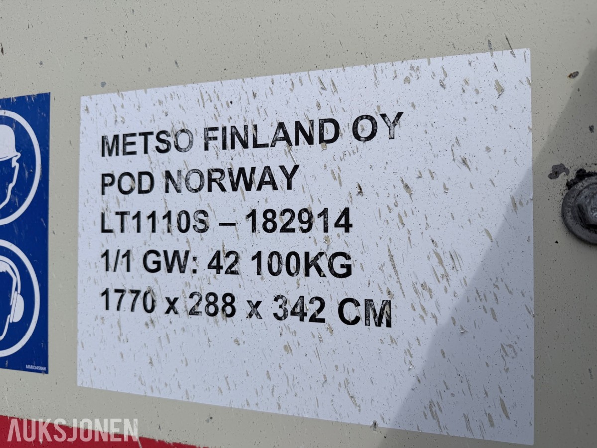 2024 Metso LT1110S Slagknuser/Rotasjonsknuser med sikt