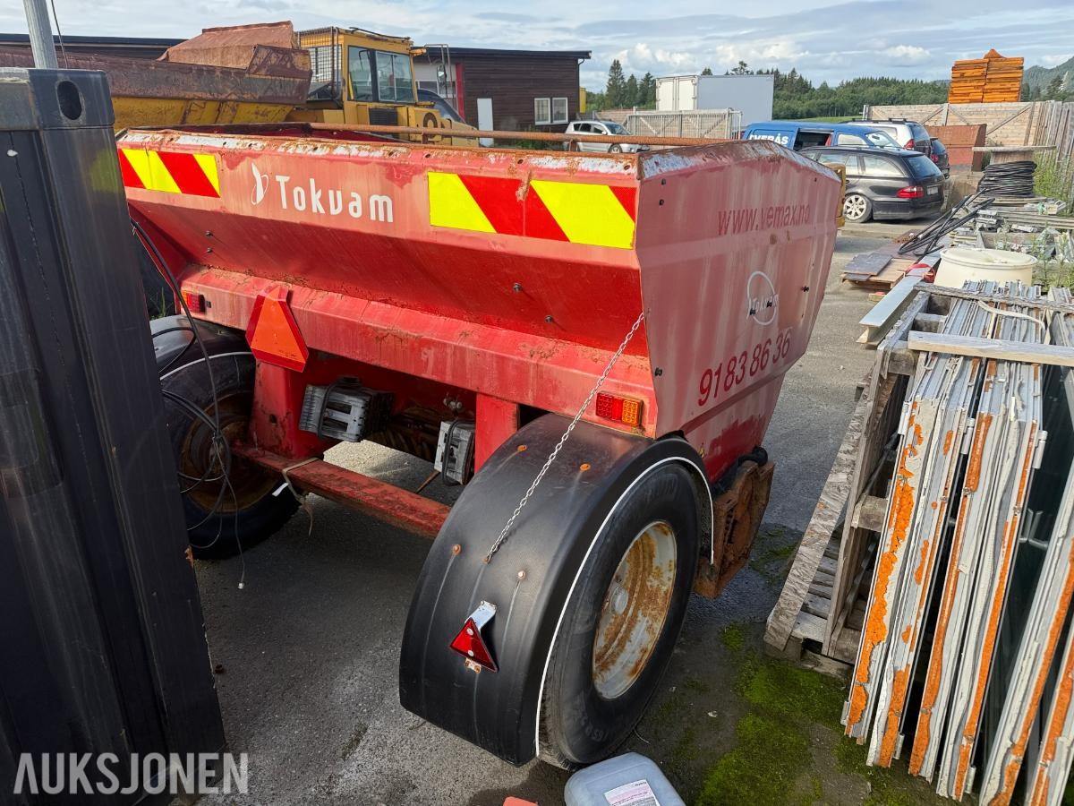 2014 Tokvam SV 5000 hjulgående strøvogn