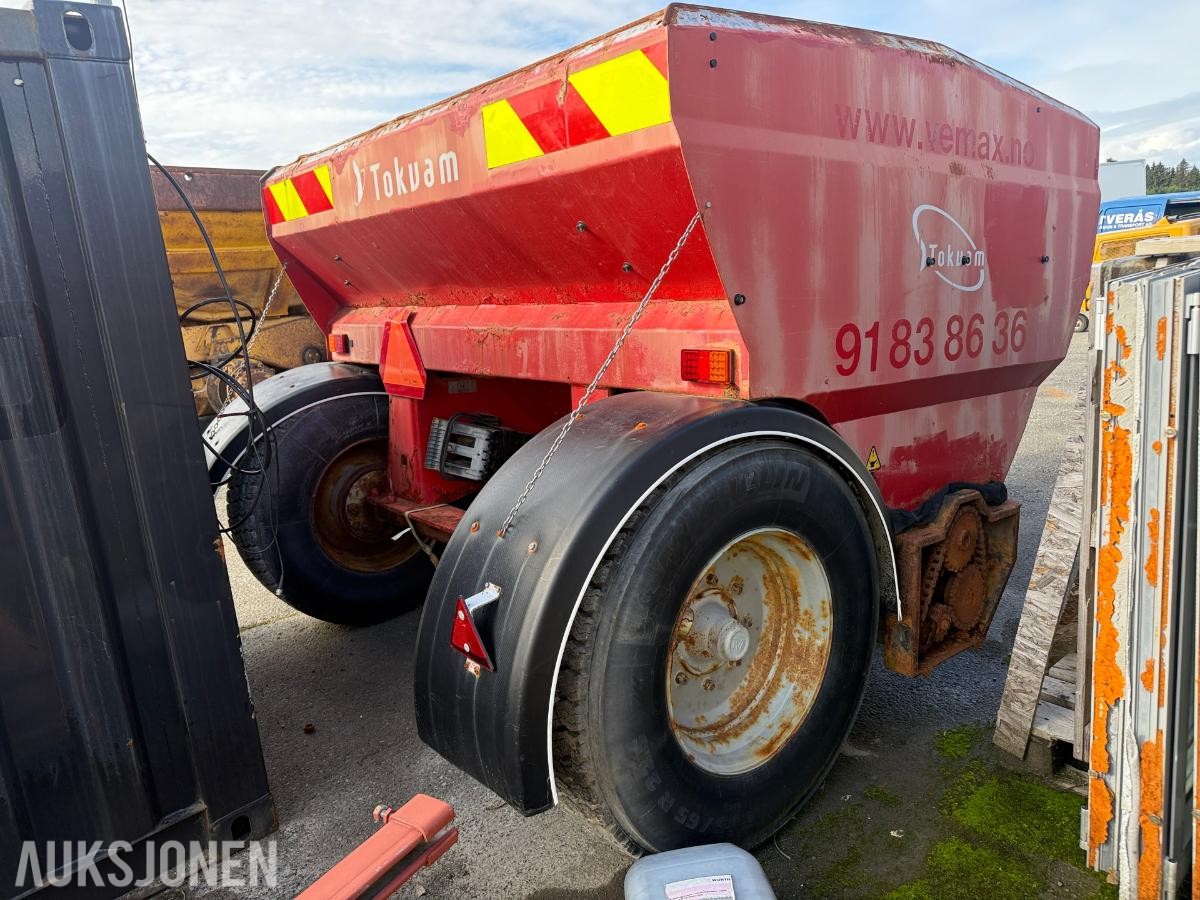 2014 Tokvam SV 5000 hjulgående strøvogn