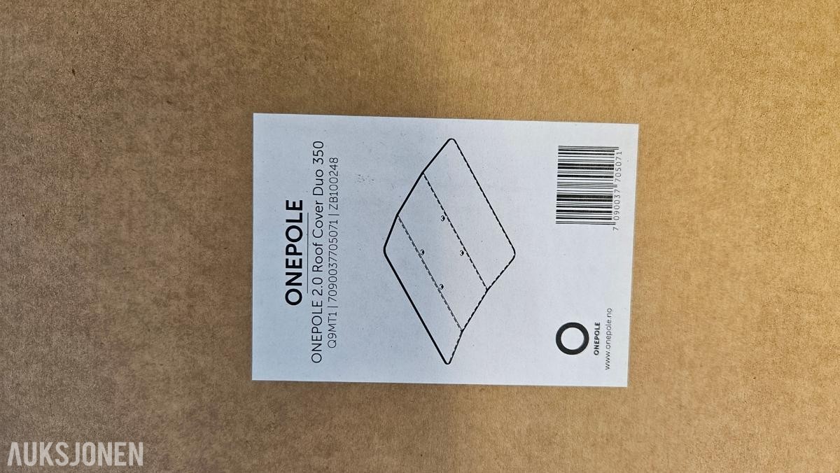 Utstyr for one pole system OnePole