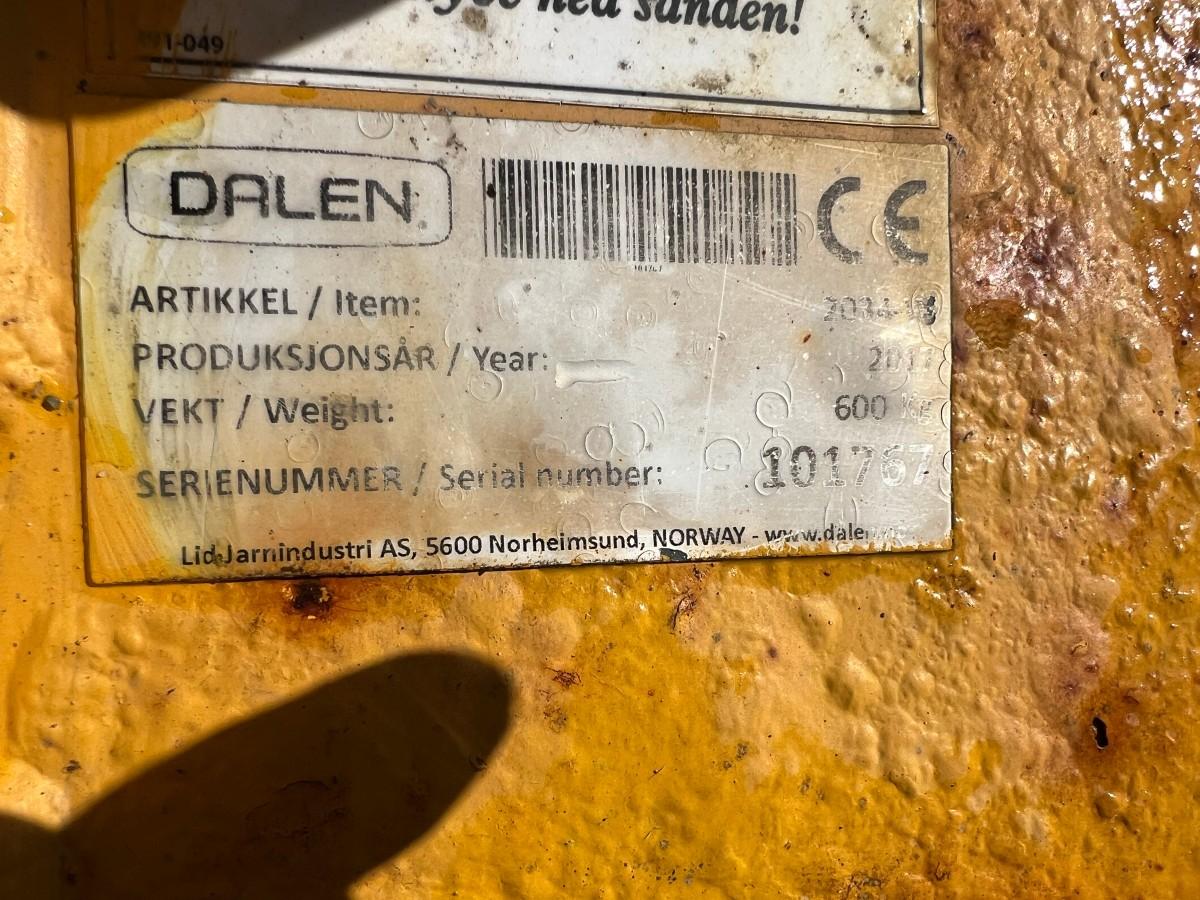 - 2017 Dalen 2034-W Strøkasse 225 cm bredde