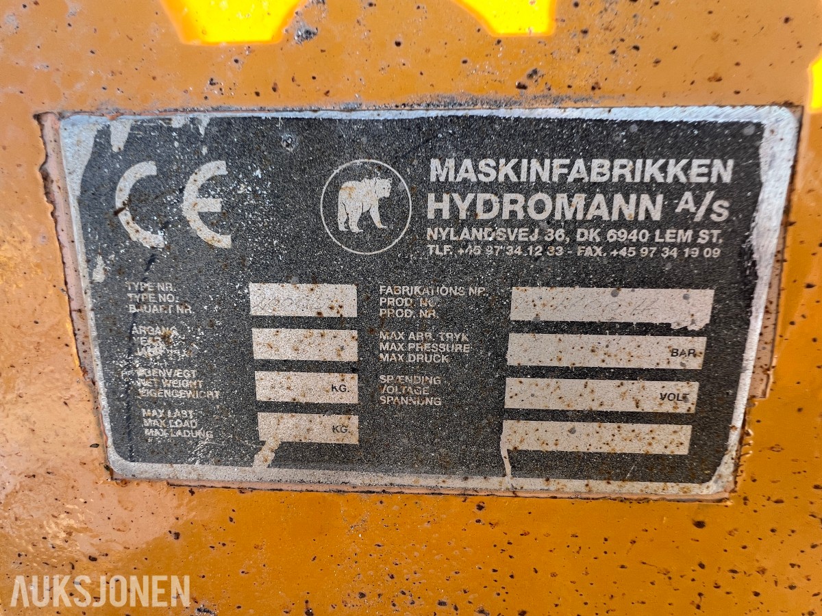 Hydroman 2000 mm Strøkasse/saltutegger