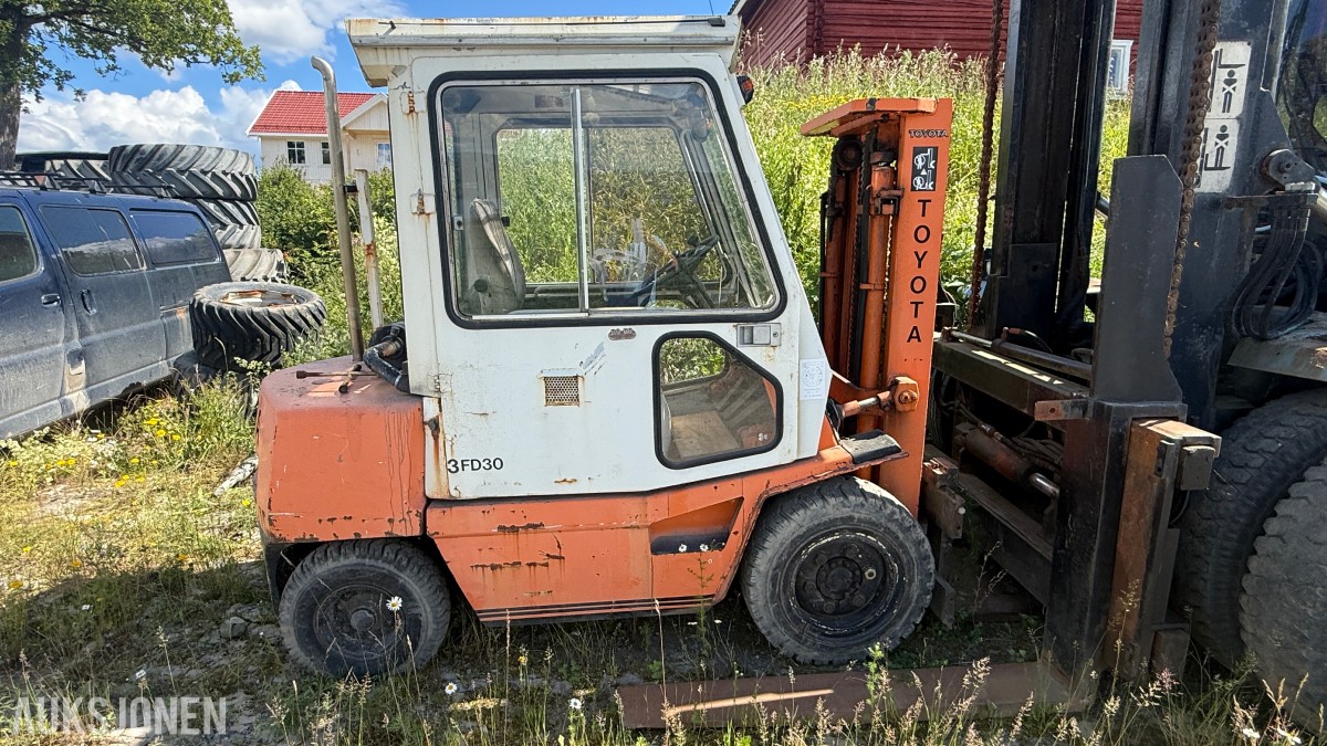 Toyota 3FD30 Dieseltruck - Rep. Objekt