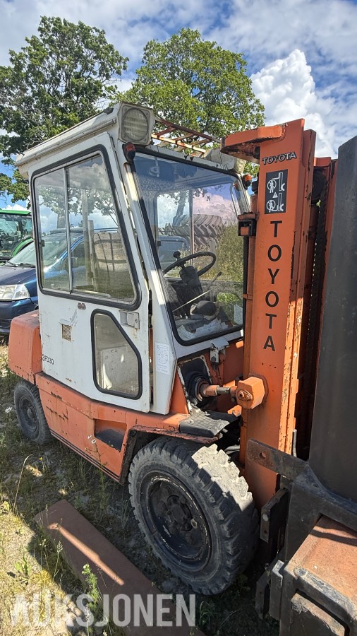 Toyota 3FD30 Dieseltruck - Rep. Objekt
