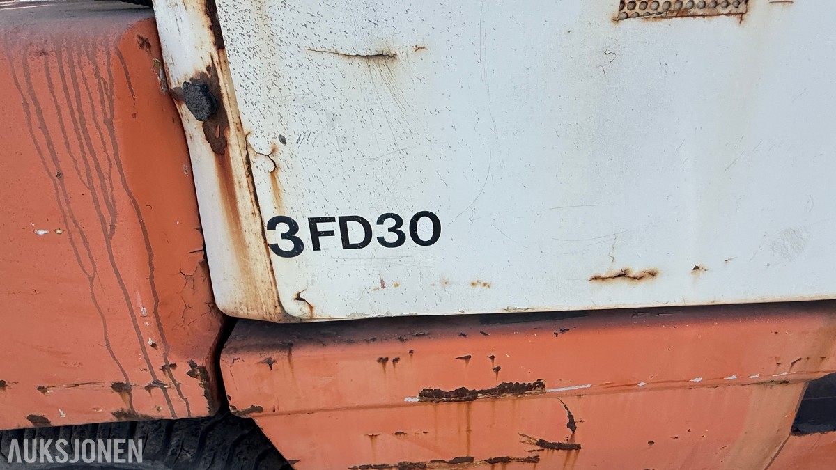 Toyota 3FD30 Dieseltruck - Rep. Objekt