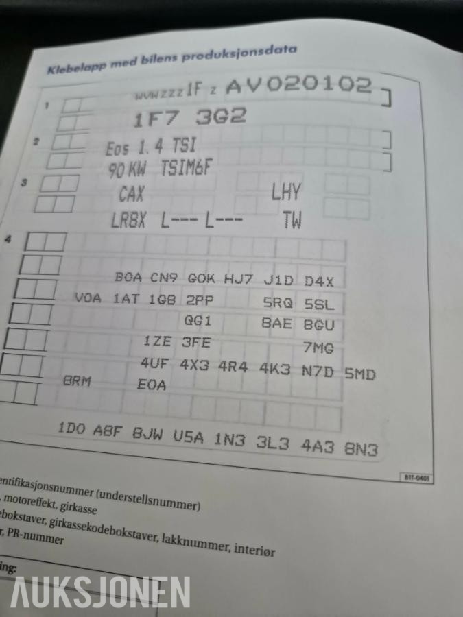 2010 Volkswagen Eos, EOS 1.4-122, 166800km