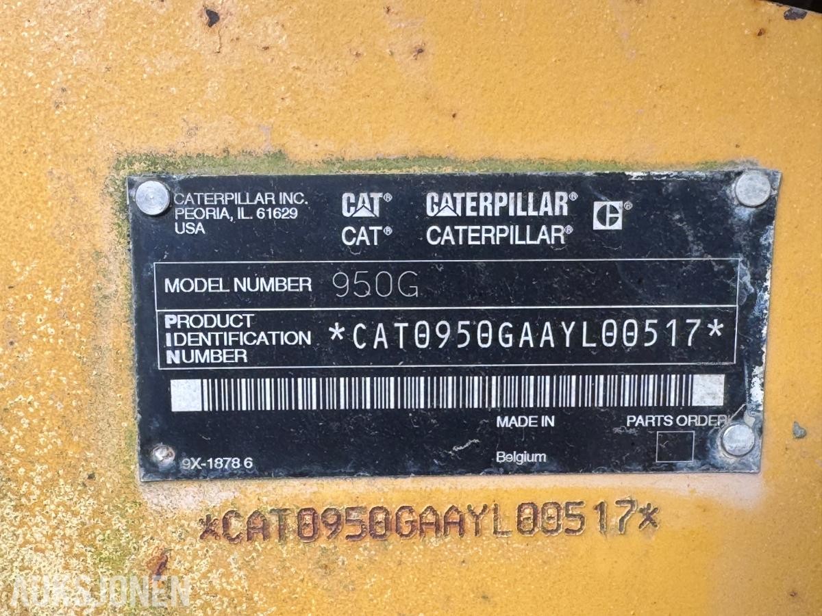2002 Caterpillar 950G – Hjullaster - Timer: 14810