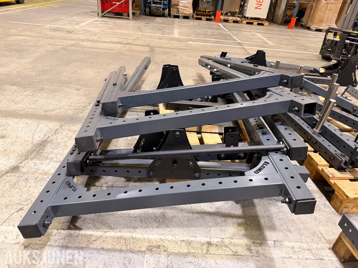 2 stk Eleiko Half Rack med oppbevaring for vektskiver