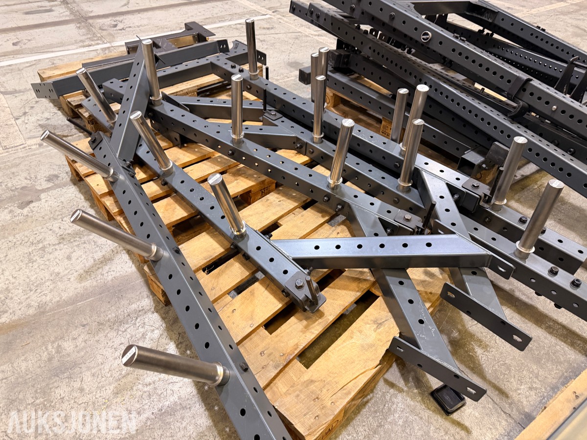 2 stk Eleiko Half Rack med oppbevaring for vektskiver