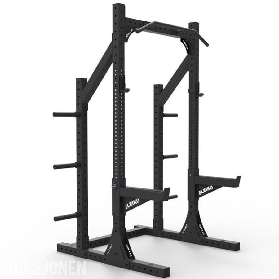 2 stk Eleiko Half Rack med oppbevaring for vektskiver