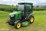 2017 John Deere 2036R – 499 timer – Lukket hytte – 4WD – Klippeaggregat 60D