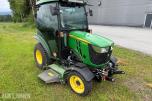 2017 John Deere 2036R – 499 timer – Lukket hytte – 4WD – Klippeaggregat 60D