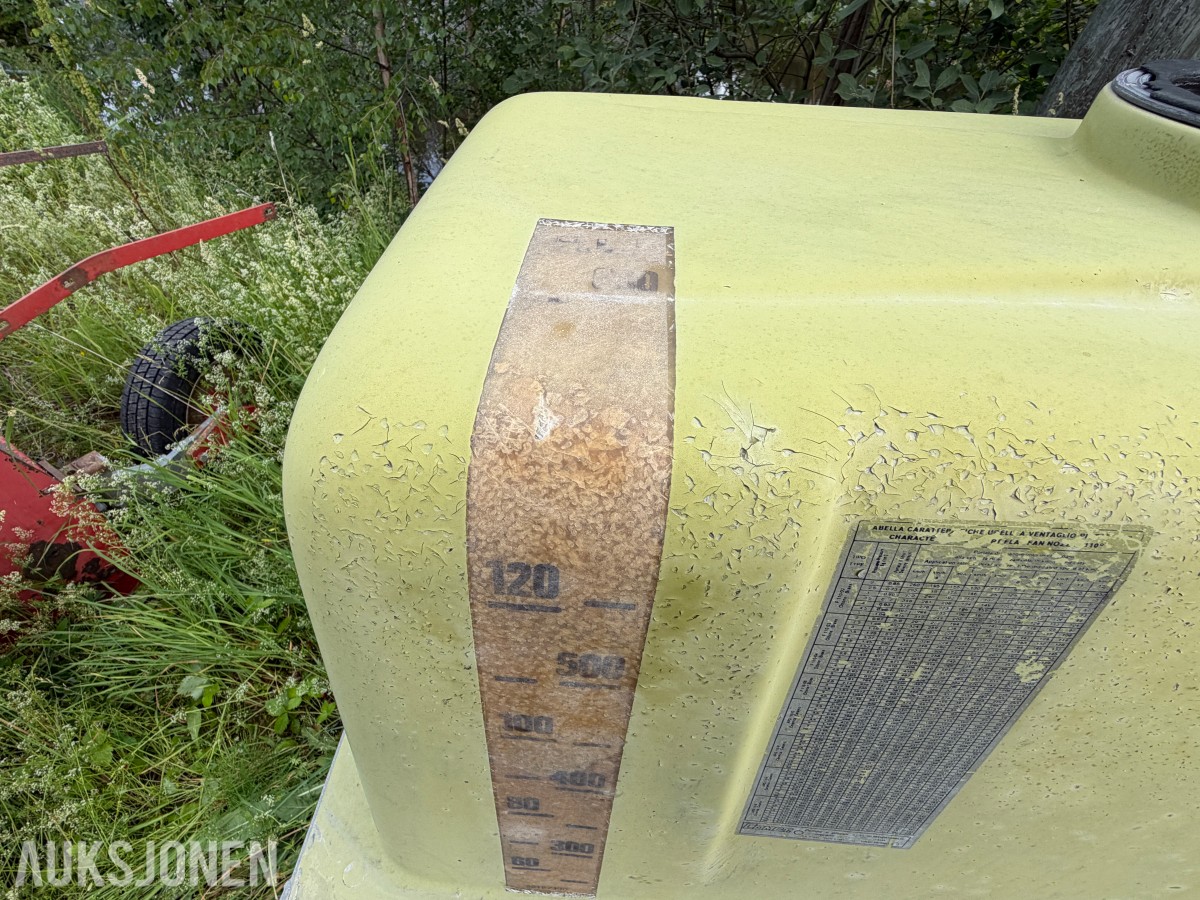 Bjerknes Åkersprøyte 600 liter - 3-punkt feste