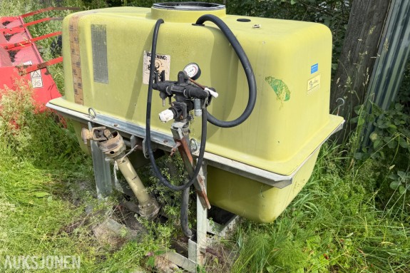 Bjerknes Åkersprøyte 600 liter - 3-punkt feste