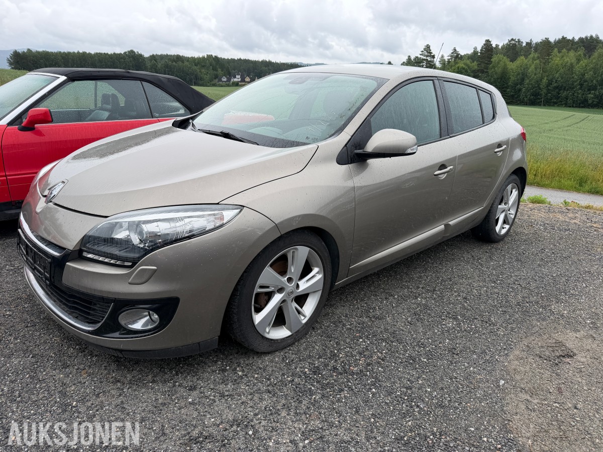 2013 Renault MEGANE 1.2-116 / S+V hjul med gode dekk