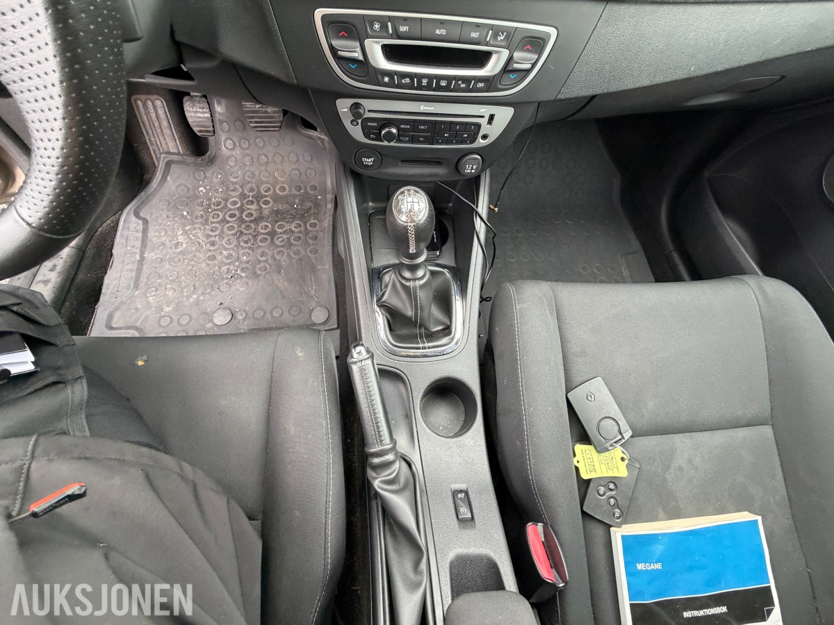 2013 Renault MEGANE 1.2-116 / S+V hjul med gode dekk