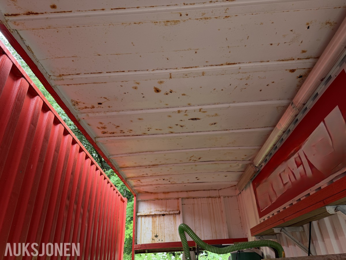 20 FOT SAGCONTAINER MED ERNEX SAG MOD 1603 – AVSUGSANLEGG