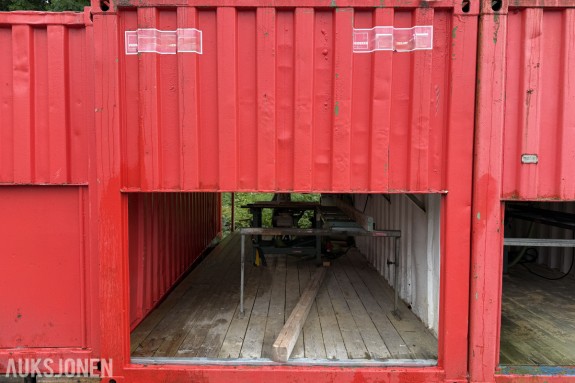 20 FOT SAGCONTAINER MED ERNEX SAG MOD 1603 – AVSUGSANLEGG