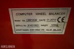 2014 NORDIC CB910GB AVBALANSERINGSMASKIN – 230V – NYLIG I DRIFT