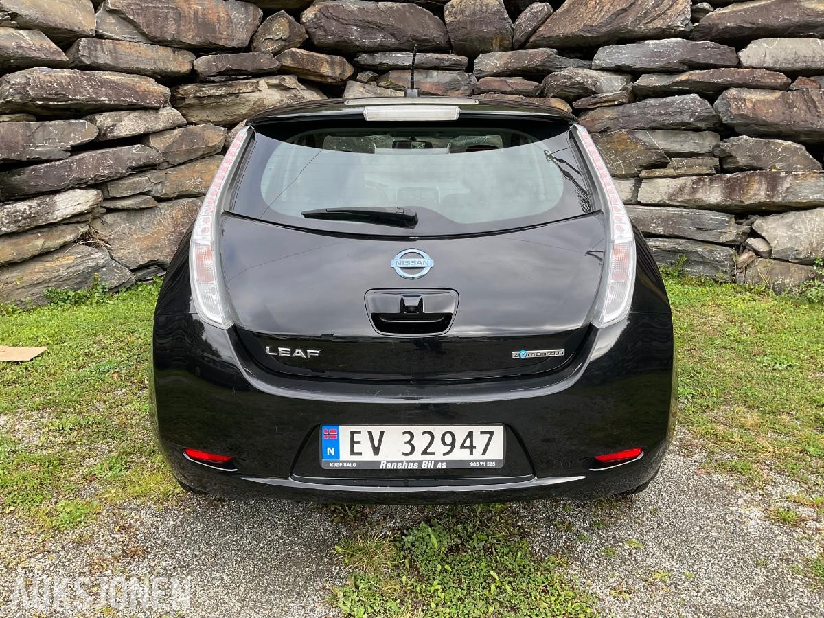 2017 Nissan Leaf, EL-bil med lav km.